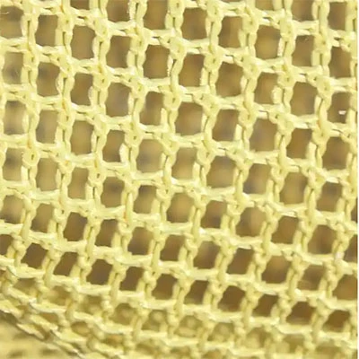 260g Drapp tal-malji Kevlar Aramid Ritardant tan-Nar